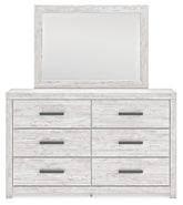 Cayboni Full Panel Bed, Dresser, Mirror and Nightstand